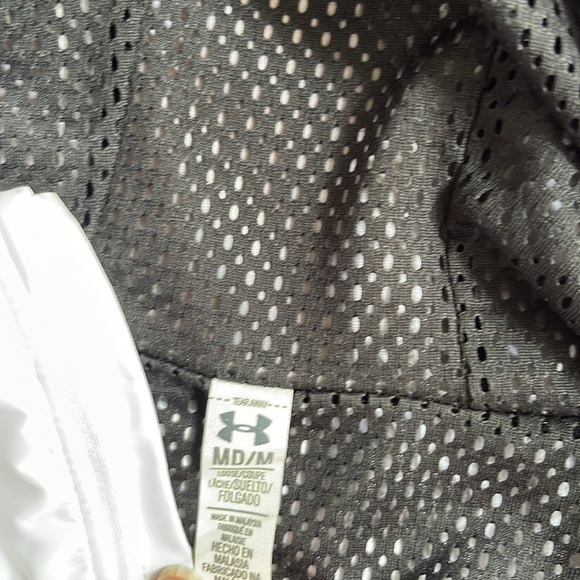 White hoodie rain jacket - Picture 2 of 5